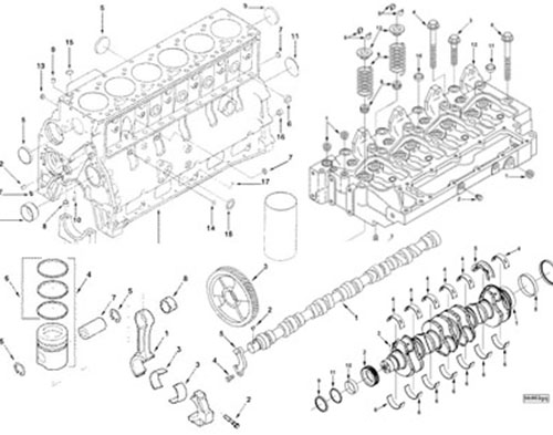 CUMMINS 4BT6BT Engine Parts